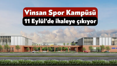Kocaeli Büyükşehir Belediyesi, İzmit Sanayi Mahallesi’nde yapılacak “Vinsan Spor Kampüsü”