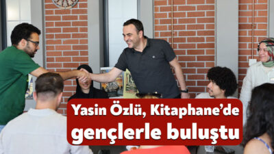 Başiskele Belediye Başkanı M. Yasin Özlü, Başiskele’nin ilk halk kütüphanesi