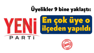 Yeni Parti’nin Kocaeli’deki örgütlenme süreci devam ediyor. Partideki üye katılım