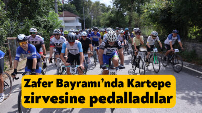 Kartepe Belediyesi tarafından bu yıl 4’üncüsü düzenlenen Kartepe Bisiklet Tırmanma