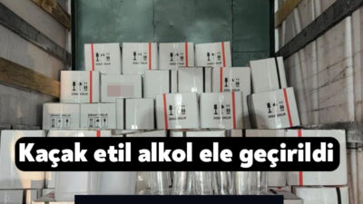 Kocaeli'nin Körfez ilçesinde düzenlenen kaçakçılık operasyonunda 2 bin 400 litre
