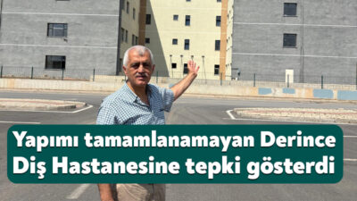 DEM Parti Kocaeli Milletvekili Ömer Faruk Gergerlioğlu, Derince Diş Hastanesi