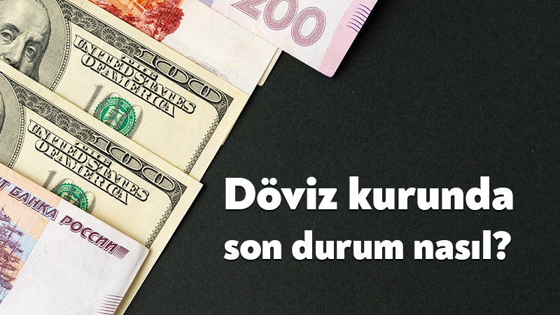 Döviz piyasalarında haftanın son işlem gününün ardından dolar ve Euro