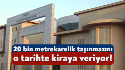 Gebze Belediyesi, Balçık Mahallesi’nde bulunan 20 bin metrekarelik taşınmazı 3
