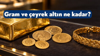 Gram altın 28 Eylül Pazartesi sabahı 6.590,78 TL’den, çeyrek altın