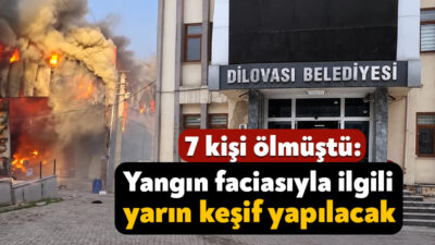 Dilovası’ndaki Ravive Kozmetik Tesisinde çıkan yangında 7 işçi yaşamını yitirmişti.