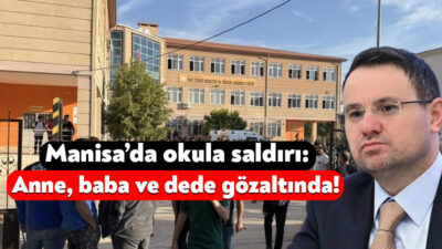 Manisa’nın Turgutlu ilçesindeki okul önünde meydana gelen saldırıyla ilgili Adalet