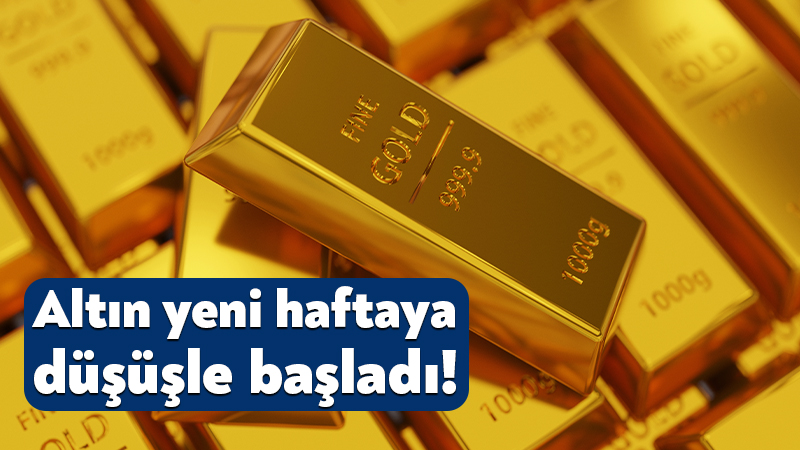 Altın yeni haftaya düşüşle başladı! Gram altın ne kadar? (7 Eylül 2026 Pazartesi) ABD’den gelen güçlü istihdam verilerinin FED beklentilerini değiştirirken altın fiyatlarını