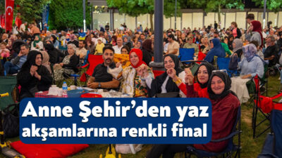 Kocaeli Büyükşehir Belediyesi’nin Anne Şehir Projesi, “Yaz Akşamları” programını renkli