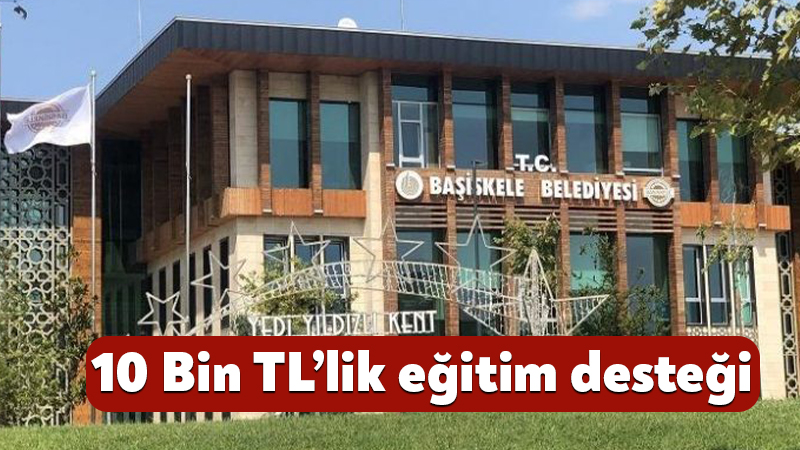 Başiskele Belediyesi’nden 10 Bin TL’lik eğitim desteği Başiskele Belediyesi, üniversite hayatına adım atacak. Başiskeleli gençlere bu yıl