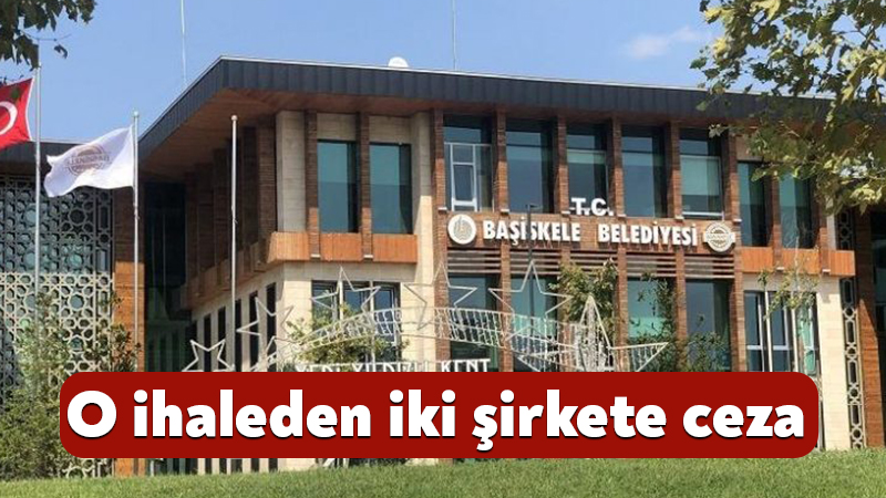 Başiskele Belediyesi’nin o ihalesinde İstanbul’daki şirketlere ceza! Başiskele Belediyesi, yaya geçidi ve uyarı çizgilerinin çizim işleri için