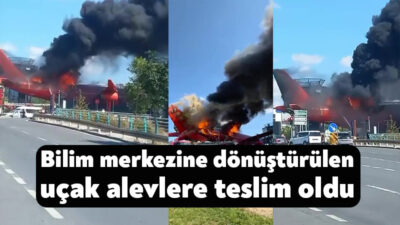 Kocaeli'de havacılık ve bilim merkezi olarak kullanılan Airbus A340