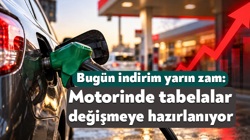 Motorine yapılan indirim sonrası bu kez zam geliyor. Petrol piyasasında