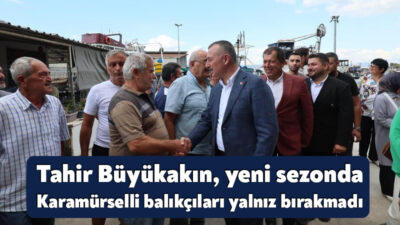 Kocaeli Büyükşehir Belediye Başkanı Tahir Büyükakın, yeni av sezonunun başlamasının