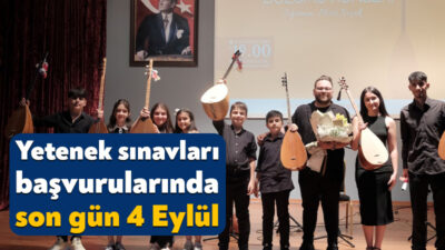 Kocaeli Büyükşehir Belediye Konservatuvarı Yetenek Sınavları başvurusu süresi 4 Eylül