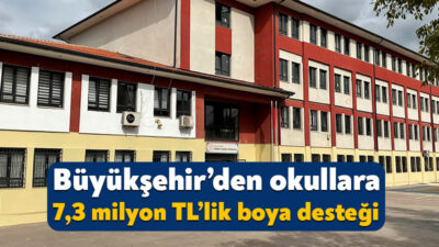 Kocaeli Büyükşehir Belediyesi, öğrencilerin daha temiz, ferah ve modern eğitim