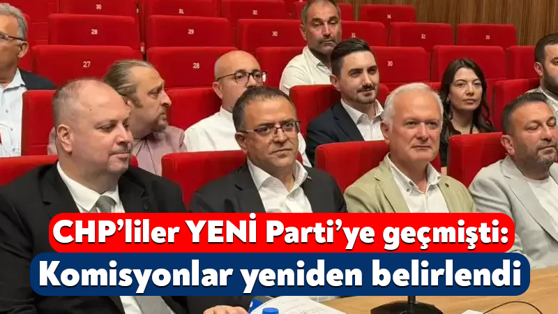 CHP’liler YENİ Parti’ye geçmişti: Büyükşehir’deki komisyonlar yeniden belirlendi Kocaeli Büyükşehir Belediyesi’nin eylül ayı meclis toplantısı bugün gerçekleştirildi. CHP’li
