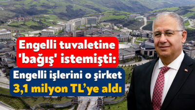 Kocaeli Üniversitesi’nde geçen yıl düzenlenen soru-cevap etkinliğinde bir öğrencinin engelli