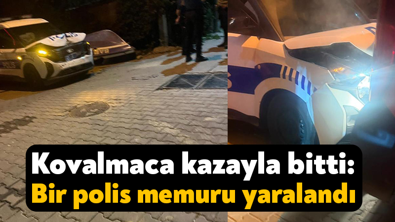 Darıca ilçesindeki kovalmaca kazayla bitti: Bir polis memuru yaralandı Kocaeli'de polisin ‘dur’ ihtarına uymayarak kaçan sürücü ile ekipler arasında