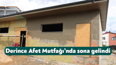 Derince Belediyesi'nin Afet Koordinasyon Merkezi bünyesinde hizmete sunacağı Afet Mutfağı