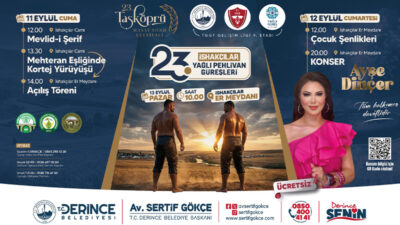 Derince Belediyesi tarafından geleneksel olarak düzenlenen Taşköprü Hasat Sonu Festivali