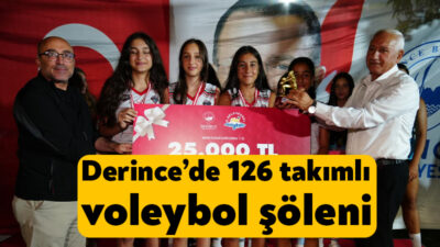 Derince Belediyesi’nin bu yıl 126 takımın katılımıyla düzenlediği 5. Geleneksel