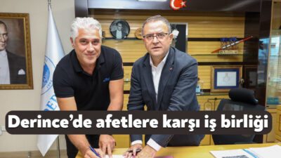 Derince Belediyesi ile Nicomedia Su Sporları Kulübü arasında, afet ve