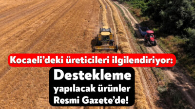 Bitkisel üretime yönelik destek kat sayısı yeniden belirlendi. Resmi Gazete’de