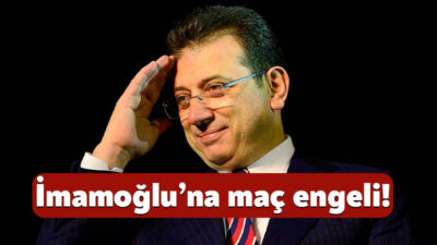 Ekrem İmamoğlu’na maç engeli! Ekrem İmamoğlu’nun da aralarında bulunduğu İBB davası tutuklularının kaldığı bazı
