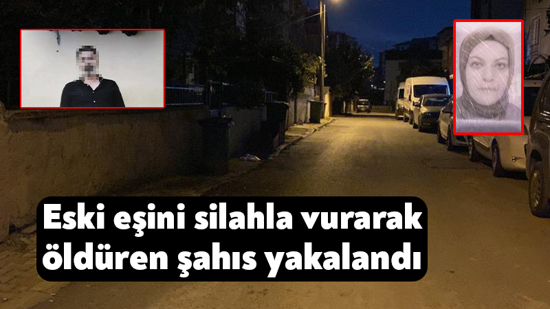 Eski eşini silahla vurarak öldüren şahıs yakalandı Kocaeli'nin Körfez ilçesinde eski eşini sokak ortasında silahla vurarak öldüren