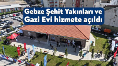 Kocaeli Büyükşehir Belediyesi’nin Gebze Millet Bahçesi içinde inşa ettiği Gebze
