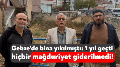 Gebze’nin Akse Sapağı’nda Ekim 2025’te meydana gelen bina yıkımının üzerinden