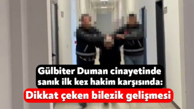 Kocaeli’de 63 yaşındaki Gülbiter Duman’ı boğazından bıçaklayarak öldüren, bileziklerini ise
