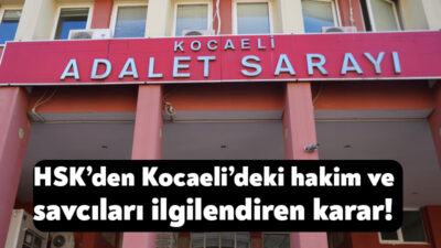 Hakimler ve Savcılar Kurulu, yükselme süresi tamamlanan yargı mensuplarını açıkladı.