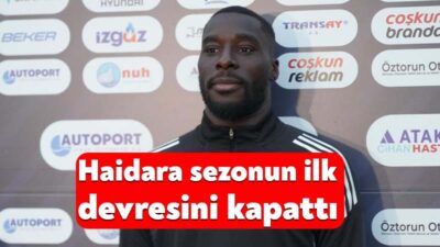 Kocaelispor, futbolcuları Massadio Haidara'nın sağ rektus femoris tendonundaki rüptür nedeniyle
