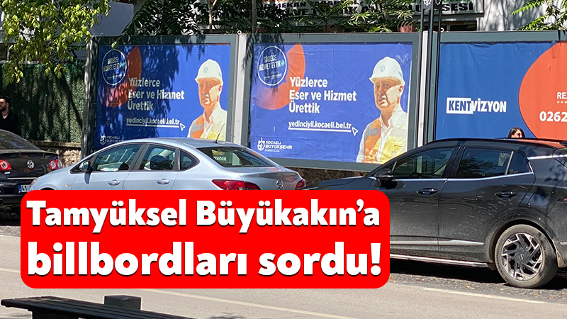 İYİ Parti İzmit İlçe Başkanı Haluk Tamyüksel, Kocaeli Büyükşehir Belediyesi’nin