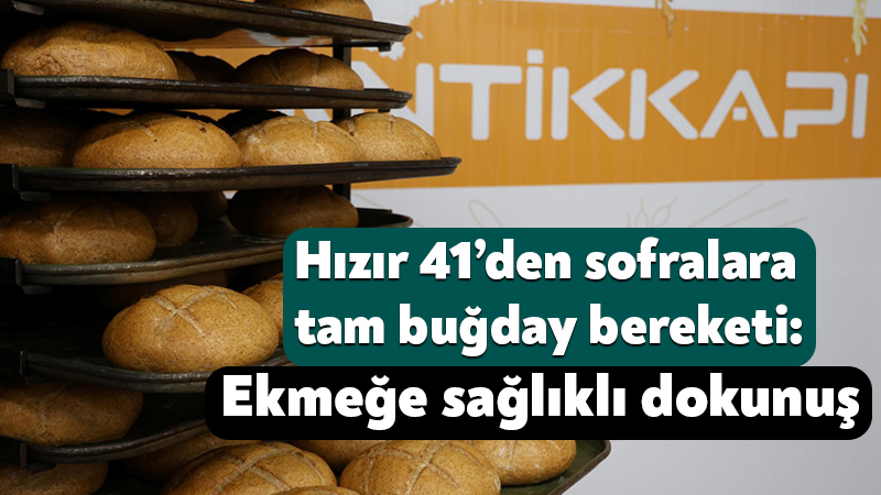 Kocaeli Büyükşehir Belediyesi bünyesinde hizmet veren Hızır 41 Üretim Merkezi,