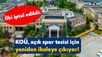 Kocaeli Üniversitesi, Umuttepe Kampüsüne açık spor tesisi yapmak için ağustos