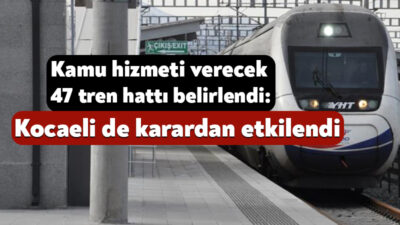 Türkiye’de hizmet veren anahat ve bölgesel tren seferleri yeniden düzenlendi.