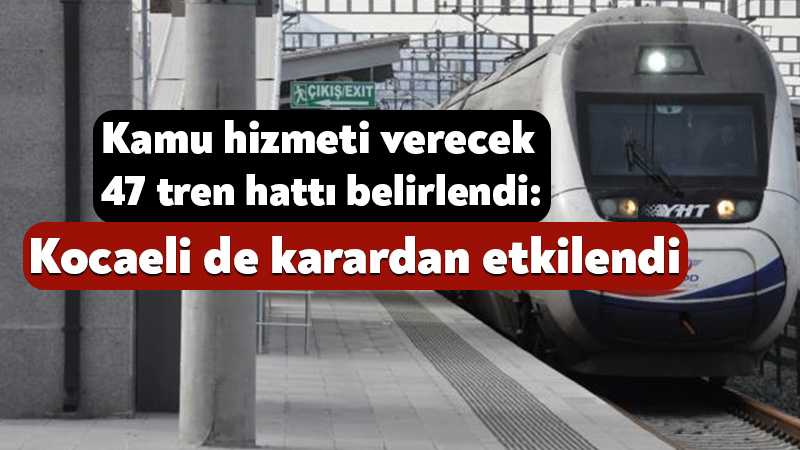 Türkiye’de hizmet veren anahat ve bölgesel tren seferleri yeniden düzenlendi.