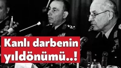Türkiye’nin en karanık günlerini yaşadığı 12 Eylül 1980 darbesinin üzerinden