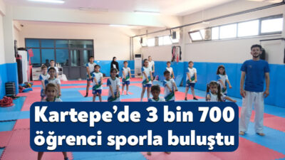 Kartepe Belediyesi’nin çocuk ve gençleri spora teşvik etmek amacıyla düzenlediği