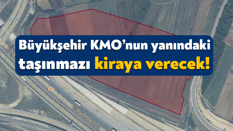 Kocaeli Büyükşehir Belediyesi, İzmit’in Durhasan Mahallesi’nde yer alan taşınmazı ihale