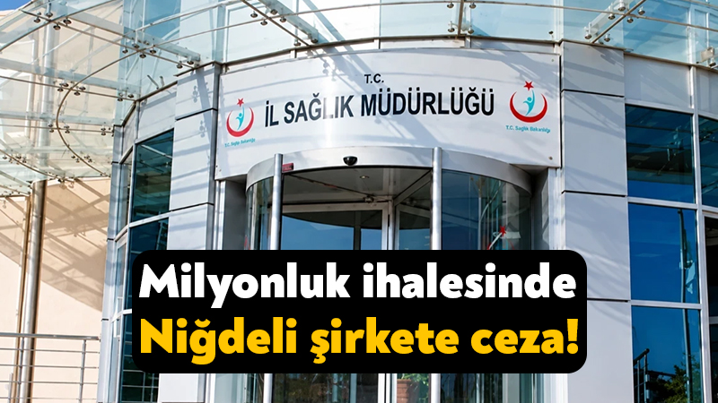 Kocaeli İl Sağlık Müdürlüğü’nün milyonluk ihalesinde Falcon Şirketi’ne ceza! Kocaeli İl Sağlık Müdürlüğü, 2025 yılında 99 kalem temizlik malzemesi