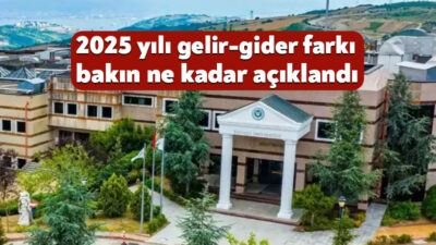 Kocaeli Üniversitesi Döner Sermaye İşletmesi 2025 yılını yaklaşık 448 milyon