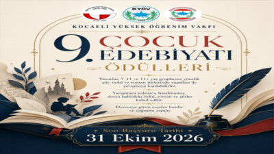 Bu yıl dokuzuncusu düzenlenen Kocaeli Yüksek Öğrenim Vakfı Çocuk Edebiyatı