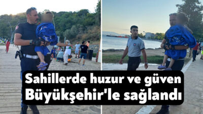 Kocaeli Büyükşehir Belediyesi ekipleri, Kandıra sahillerinde yaz sezonu boyunca vatandaşların