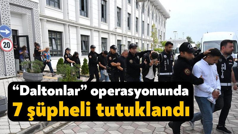 Kocaeli merkezli 4 ilde suç örgütlerinin eylem ve faaliyetlerinin deşifre