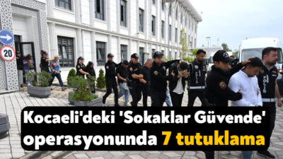 Kocaeli merkezli 4 ilde suç örgütlerinin eylem ve faaliyetlerinin deşifre