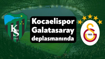 Trendyol Süper Lig’in beşinci haftasında Kocaelispor, Galatasaray deplasmanında olacak. Ali